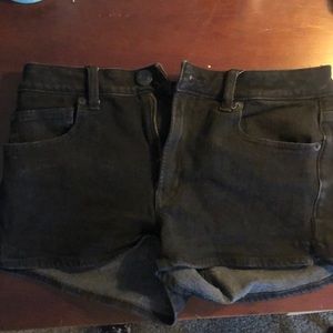 American Eagle Black Shorts